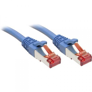 RJ45 Hálózat Csatlakozókábel CAT 6 S/FTP 2.00 m Kék Védővel LINDY