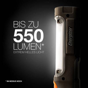 LED Kézilámpa Energizer Hardcase Worklight Elemekről üzemeltetett 350 lm Fekete,Szürke