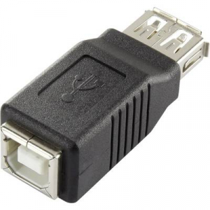 Renkforce USB 2.0 adapter A-hüvely/B-hüvely