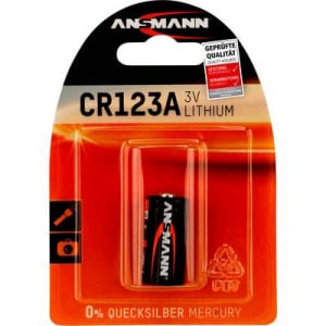 Ansmann CR123 Fotóelem CR-123A Lítium 1375 mAh 3 V 1 db