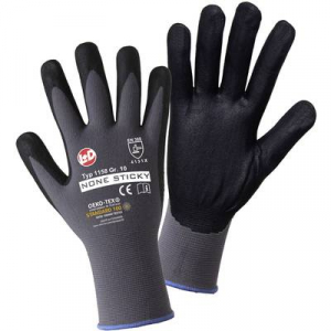 L+D worky FOAM Nylon NITRILE 1158-8 Nylon Munkakesztyű Méret (kesztyű): 8, M EN 388 CAT II 1 pár