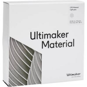 Ultimaker CPE - M0188 Light Gray 750 - 201273 3D nyomtatószál CPE 2.85 mm Világosszürke 750 g