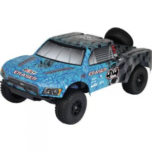 Reely Eraser Brushless 1:10 RC modellautó Elektro Short Course 4WD 100% RtR 2,4 GHz Akkuval, töltőkészülékkel és adóakkukkal