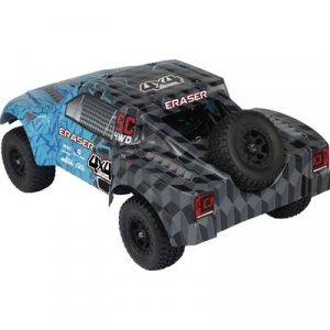 Reely Eraser Brushless 1:10 RC modellautó Elektro Short Course 4WD 100% RtR 2,4 GHz Akkuval, töltőkészülékkel és adóakkukkal