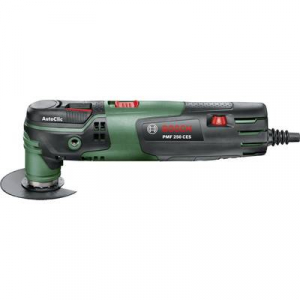 Bosch Home and Garden PMF 250 CES 0603102100 Többfunkciós szerszám Tartozékokkal, Hordtáskával 12 részes 250 W