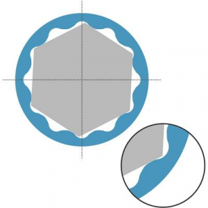 Dugókulcs készlet, 6,3 + 12,5 mm (1/4 '' + 1/2'' ), 47 részes, Hazet 902SPC