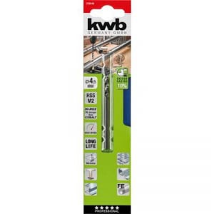 kwb 258645 Fém spirálfúró 4.5 mm Teljes hossz 80 mm 1 db