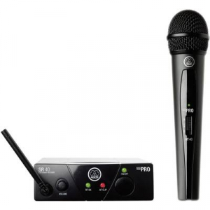 Mini vokálkészlet, AKG WMS 40, ISM 3, 864 MHz, 65 - 20 000 Hz, 100 m, 30 felett h