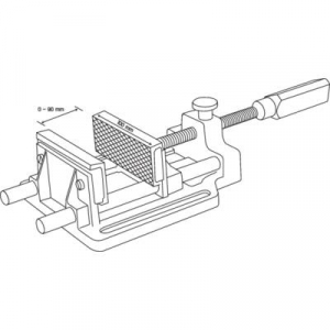 Satu TOOLCRAFT SRS-143 Pofa szélesség: 100 mm Szorítási szélesség (max.): 90 mm