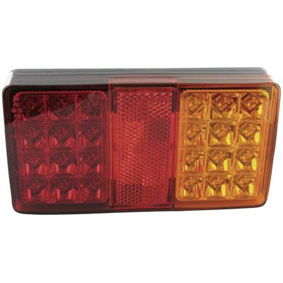 LED-es 3 funkciós lámpa (bal/jobb), piros, 12/24 V, SecoRüt 13231
