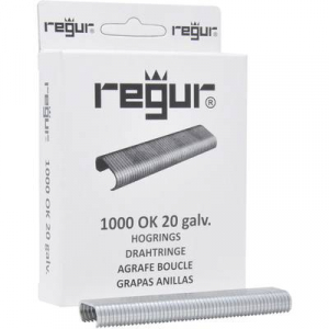 Regur OK 20 horganyzott gömbcsíptető 1000 db Regur 60714 Méret (H x Sz x Ma) 10 x 90 x 23 mm