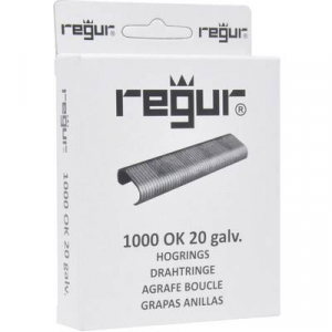 Regur OK 20 horganyzott gömbcsíptető 1000 db Regur 60714 Méret (H x Sz x Ma) 10 x 90 x 23 mm