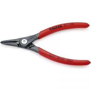 KNIPEX precíziós biztosítógyűrű fogó külső gyűrűkhöz, 3-10 mm, 49 11 A0