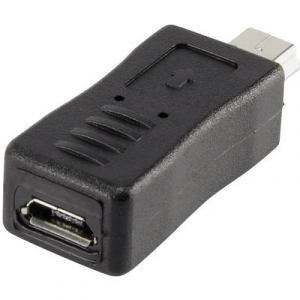 USB 2.0 adapter, mini B dugó / mikro B alj, Renkforce