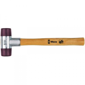 Kímélő kalapács középkemény 232 g Wera 102 05000505001 250 mm