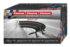 Carrera EVO/D132/D124 - 20574 döntött kanyar elem 1/30° (GCX3160)