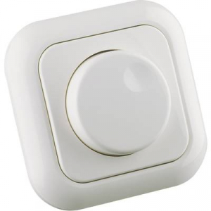 Falba süllyeszthető dimmer kapcsoló, fehér, 20-500W, Ehmann 3960c0120