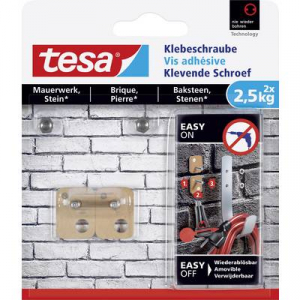 tesa tesa® ragasztócsavar, négyszögletes Bézs Tartalom: 2 db