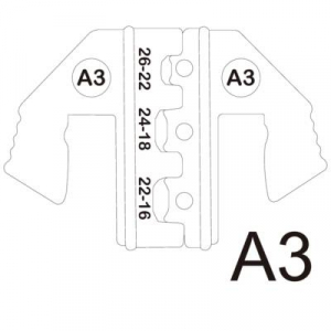 Krimpelő betét szigetelt kábelsarukhoz, 0.1 - 1.5 mm2 TOOLCRAFT 1423368