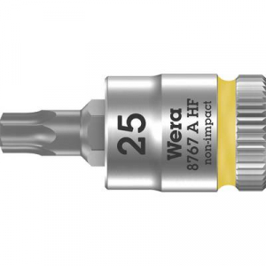 Wera 8767 A 05003365001 Belső kerek hatlap (TX) Dugókulcs bit betét T 25 1/4 (6,3 mm)