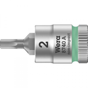 Wera 8740 A 05003330001 Belső hatlap Dugókulcs bit betét 2 mm 1/4 (6,3 mm)