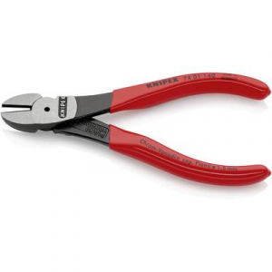 Erőkímélő oldalcsípőfogó, közepes/kemény/zongora huzal max.: O 3,1/2/1,5 mm, Knipex 74 01 140