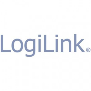 LogiLink LPS232B Elosztó kapcsolóval 6 részes Fekete Euro dugó 1 db