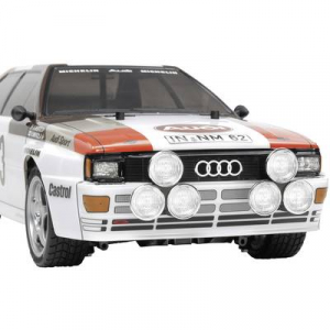 Tamiya TT-02 Audi Quattro Rally Brushed 1:10 RC modellautó Elektro Közúti modell 4WD építőkészlet