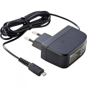 Dehner Elektronik SYS 1638-0605-W2E micro USB Dugasztápegység, fix feszültségű 5 V/DC 1.2 A 6 W stabilizált