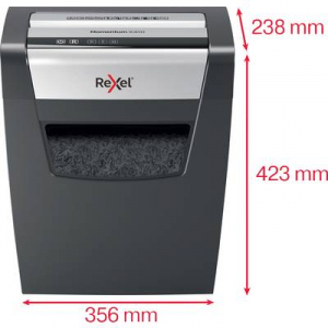 Rexel Momentum X410 Iratmegsemmisítő Részecskevágás 4 x 28 mm 23 l Lapok száma (max.): 10 Biztonsági fokozat (iratmegsemmisítő) 4 Szintén megsemmisíti