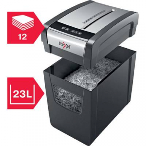 Rexel Momentum X312 Slim Iratmegsemmisítő Részecskevágás 5 x 42 mm 23 l Lapok száma (max.): 12 Biztonsági fokozat (iratmegsemmisítő) 3 Szintén megsemm