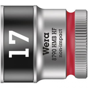 Wera 8790 HMB HF 05003751001 Külső hatlap Dugókulcs betét 17 mm 3/8 (10 mm)