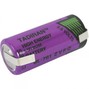 Lítium elem 2/3 AA U forrfüllel, Tadiran 3.6 V 1500 mAh 2/3 AA (O x Ma) 15 mm x 33 mm