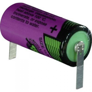 Lítium elem 2/3 AA U forrfüllel, Tadiran 3.6 V 1500 mAh 2/3 AA (O x Ma) 15 mm x 33 mm