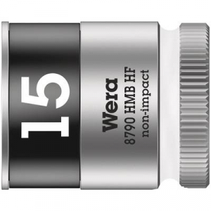 Wera 8790 HMB HF 05003749001 Külső hatlap Dugókulcs betét 15 mm 3/8 (10 mm)