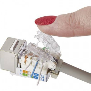 Renkforce RJ45 beépíthető modul Keystone CAT 6