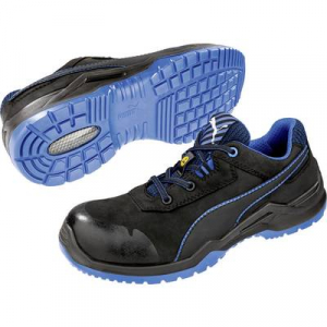 PUMA Safety Argon Blue Low 644220-48 ESD biztonsági cipő S3 Méret: 48 Fekete, Kék 1 pár