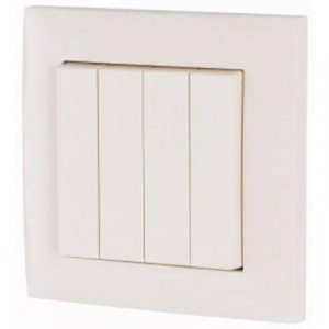 CPAD-00/195 Eaton xComfort 4 csatornás Fali nyomógomb Fehér