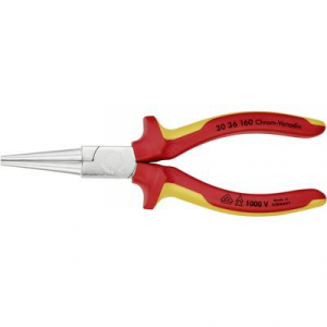 Kerekcsőrű fogó, VDE, DIN ISO 5745 szerint - KNIPEX 30 36 160