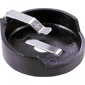 Gombelemtartó 1 CR 2477 Vízszintes, Átdugaszolós, THT (H x Sz x Ma) 30 x 28 x 18 mm MPD BH1000G