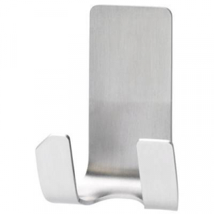 Vízálló fali borotva tartó, fém, Tesa Powerstrips 59709, 1 db