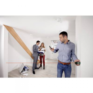 Bosch PLR 30 C lézeres távolságmérő, bluetooth funkcióval max.30 m-ig