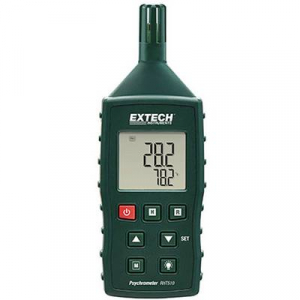 Extech RHT510 Légnedvesség mérő 10 % rF 95 % rF Olvadáspont-/penészesedés jelző