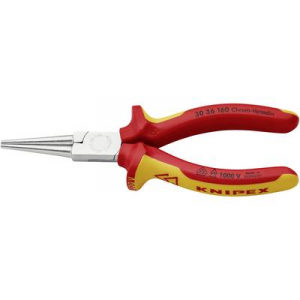 Kerekcsőrű fogó, VDE, DIN ISO 5745 szerint - KNIPEX 30 36 160
