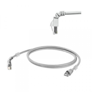 RJ45 Hálózat Csatlakozókábel CAT 6A S/FTP 0.50 m Szürke UL minősített Weidmüller