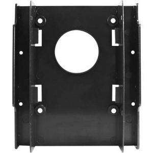 Dupla 3,5-os merevlemez beépítő keret, max. 2 db 2,5-os (6,35 cm) SDD merevlemezhez, Renkforce HDA-252P