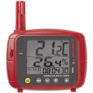 USB-s Hőmérséklet és páratartalom adatgyűjtő, mérés adatgyűjtő -20-tól 70 °C-ig 0-tól 100% rF-ig Beha Amprobe TR-300
