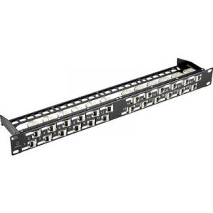 Renkforce KSV10 24 port Hálózati patchpanel CAT 6 1 ME