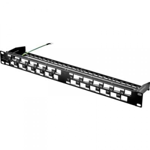 Renkforce KSV10 24 port Hálózati patchpanel CAT 6 1 ME