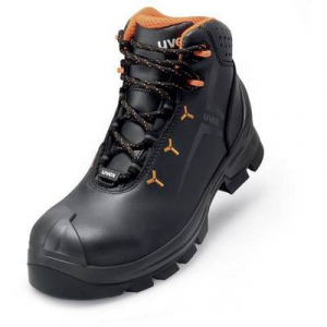 Uvex 2 Vibram 6523244 ESD biztonsági csizma S3 Méret: 44 Fekete, Narancs 1 pár